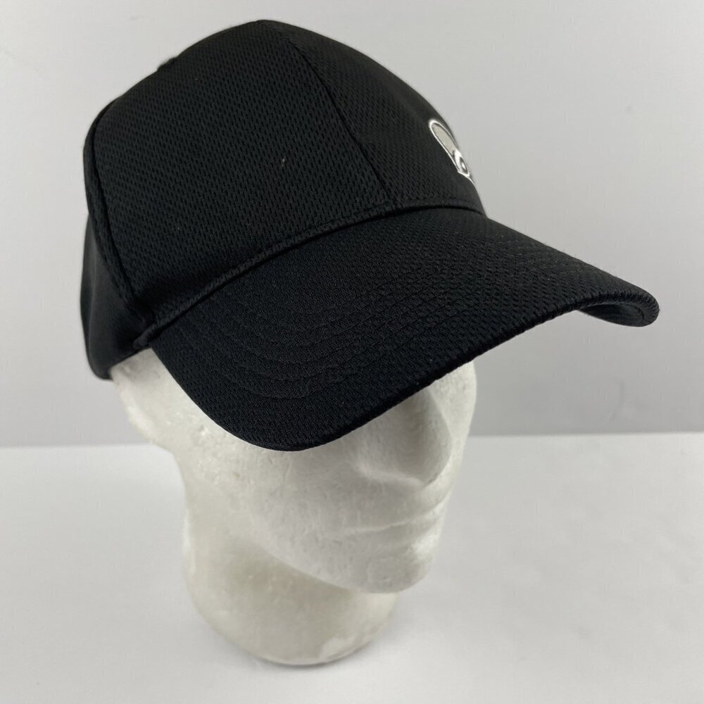 Taco Bell Snapback Hat Black Employee Uniform Embroidered 6 Panel Polyester